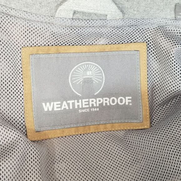 Weatherproof Jacket Mens XL Extra large Brown Micro Suede NEW - Picture 10 of 12